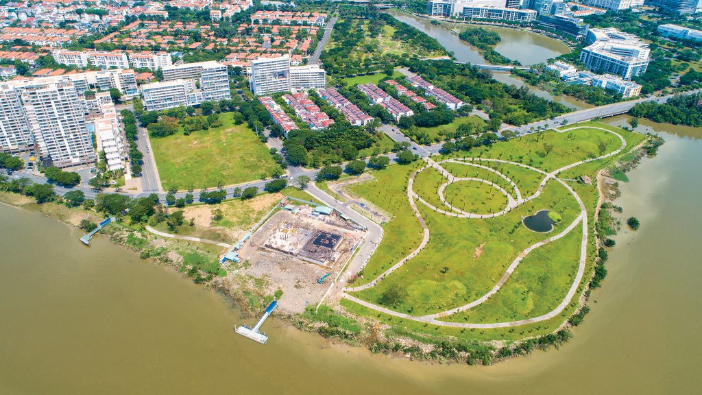 Công viên khu Kênh Đào Panorama Phú Mỹ Hưng